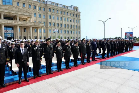 Hərbi Dəniz Qüvvələrində Ulu Öndərin 100 illik yubileyi qeyd olunub