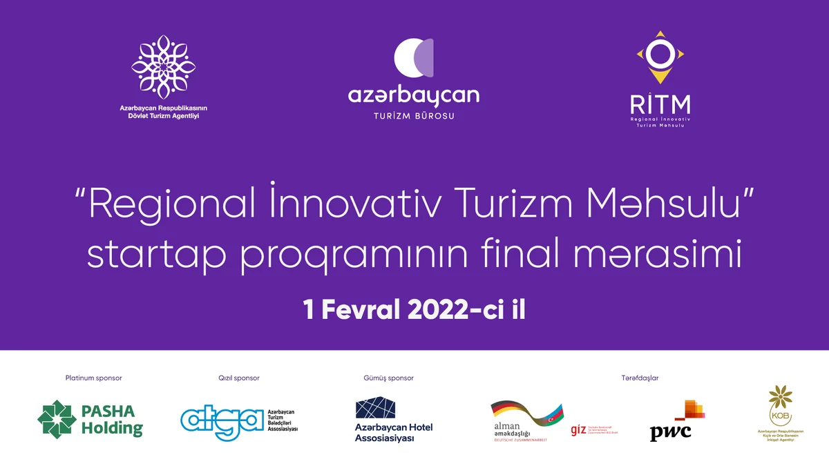 “Regional İnnovativ Turizm Məhsulu” proqramının qalibləri müəyyənləşdirilib