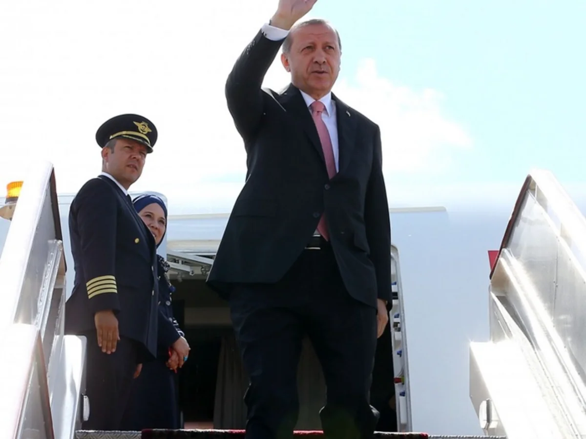 Türkiyə prezidenti Rusiyada rəsmi səfərdədir