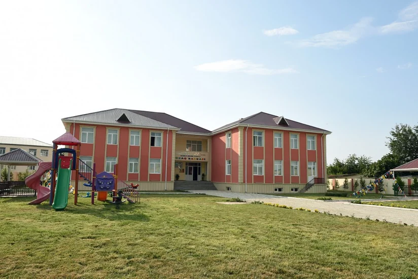 Heydər Əliyev Fondunun təşəbbüsü ilə Samuxda körpələr evi-uşaq bağçası inşa edilib