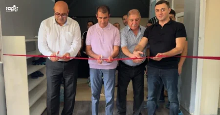 Xırdalanda yeni boks zalının açılışı olub