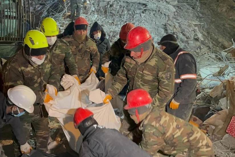 Azerbaijani rescuers save 51 people from rubble in Türkiye