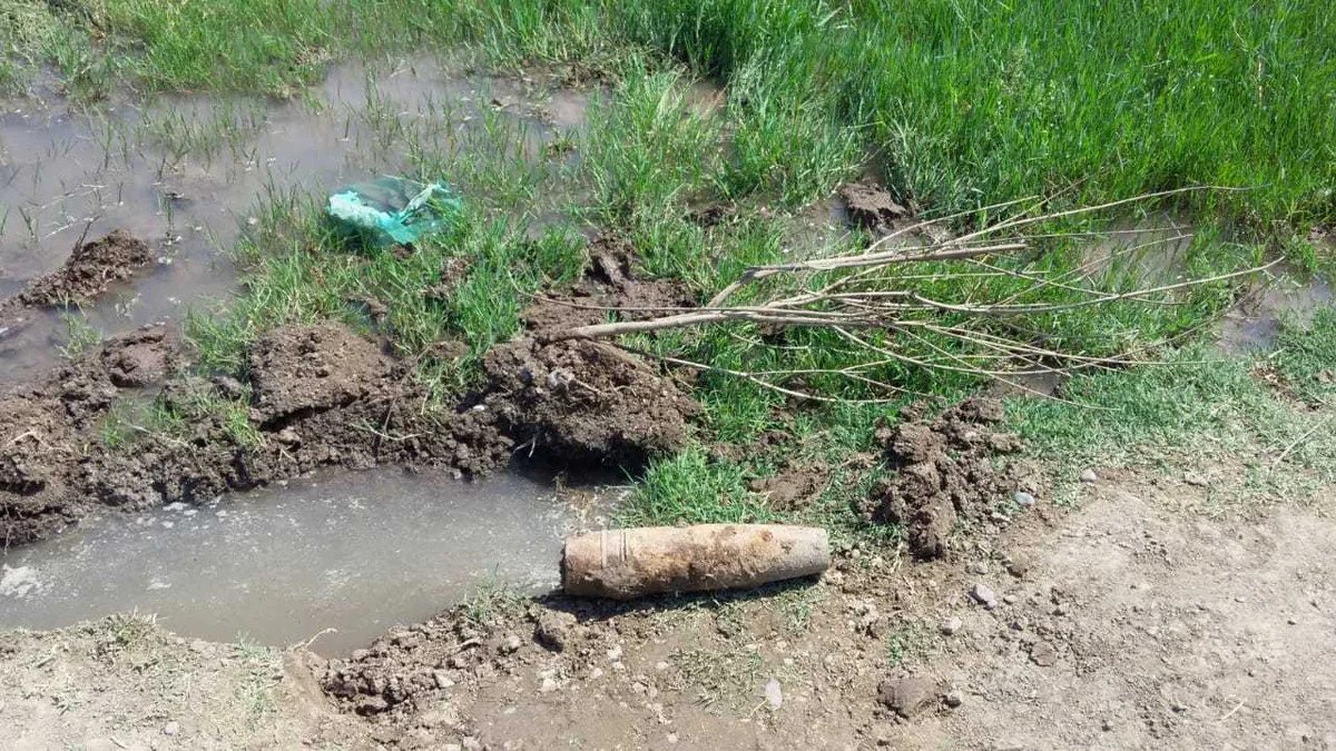 Tərtərdə top mərmisi tapılıb