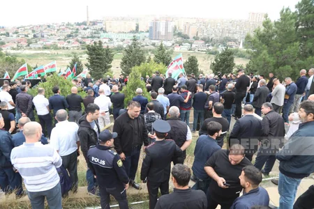 Erməni terroru nəticəsində həlak olan polis serjantı dəfn olunub - YENİLƏNİB-2