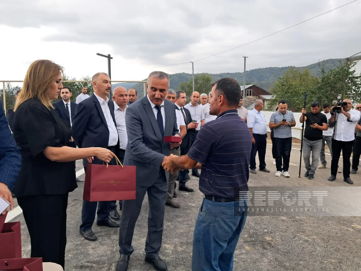 İlk köç karvanı Kolatağ kəndinə çatıb, açarlar təqdim edilib – YENİLƏNİB-2