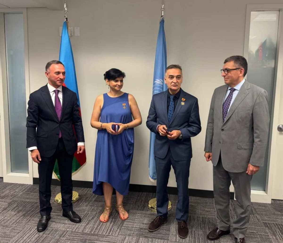 Деятели культуры Азербайджана награждены медалями в США