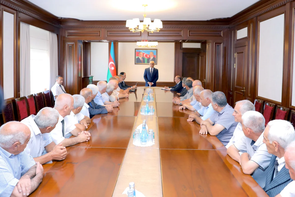 Fuad Nəcəfli Ordubad rayon ictimaiyyətinin nümayəndələri ilə görüşüb, problemlər və təkliflər dinlənilib
