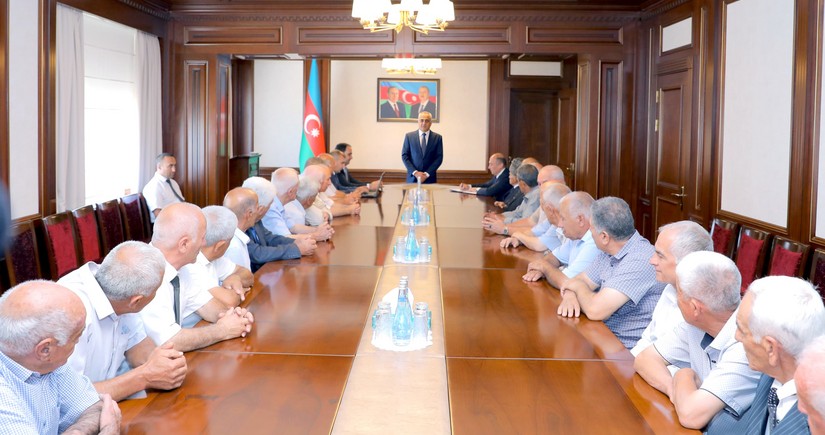 Fuad Nəcəfli Ordubad rayon ictimaiyyətinin nümayəndələri ilə görüşüb, problemlər və təkliflər dinlənilib