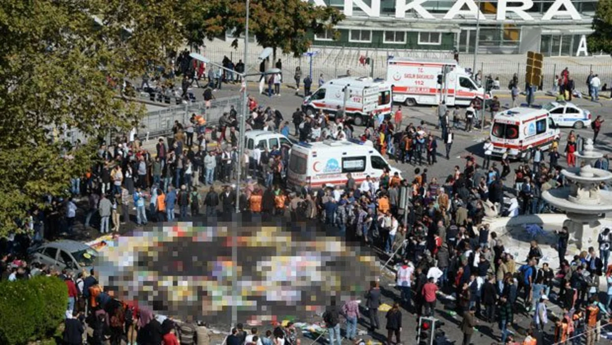 Ankarada törədilən terrorda ölənlərin sayı 95-ə çatıb