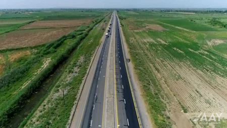 Bakıdan Gürcüstanla sərhədə qədər avtomobil yolunun bir hissəsi təmir edilib
