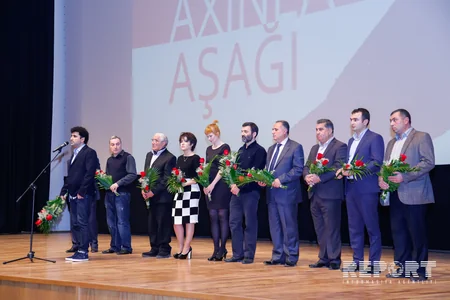 ​Axınla aşağı filminin təqdimatı olub