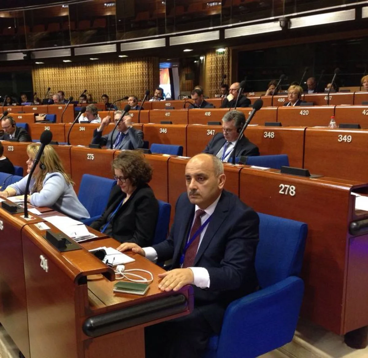 Azərbaycan nümayəndə heyəti Strasburqda Avropa Şurası Yerli və Regional Hakimiyyətlər Konqresinə qatılıb