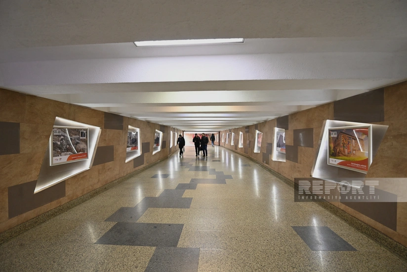 Baku metro hosts 'Urbicide in Karabakh' photo exhibition