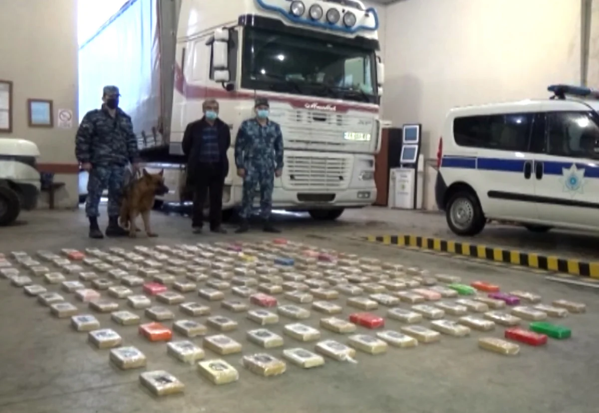 Gömrük orqanları külli miqdarda heroin aşkar edib