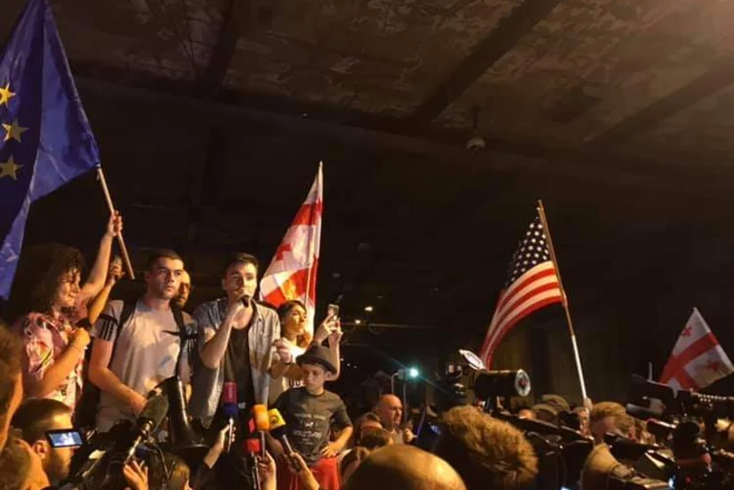 Tbilisidə keçirilən aksiya başa çatıb