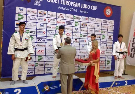 Azərbaycan cüdoçuları Antalyada 8 medal qazanıblar