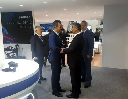 Azerbaijan Defense Minister gets acquainted with products of Turkish defense industry
