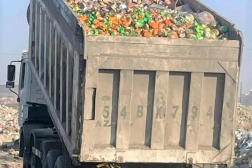 İstifadə müddəti bitmiş 48 tona yaxın qida məhsulları məhv edilb