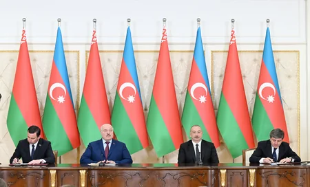 Azərbaycan və Belarus arasında doqquz sənəd imzalanıb - YENİLƏNİB