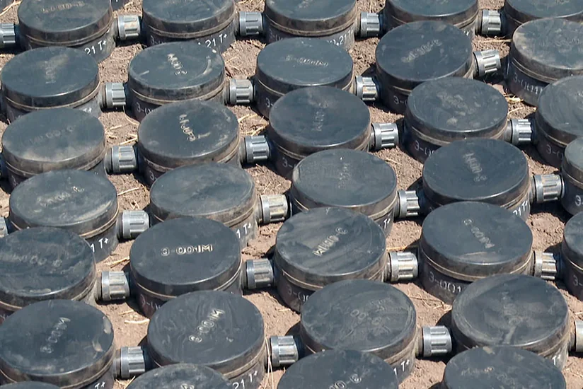 Обнародовано число мин, обезвреженных в августе этого года