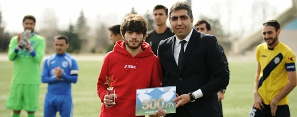 Azərbaycan çempionatında noyabrın ən yaxşı qolunun müəllifi mükafatlandırılıb