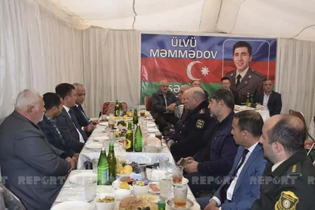 Qubada Vətən müharibəsi şəhidinin anım mərasimi keçirilib
