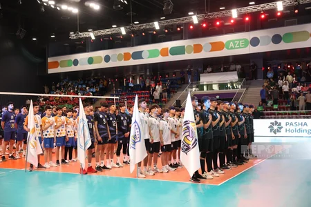 Kişi voleybolçulardan ibarət Azərreyl komandası ölkə çempionu olub