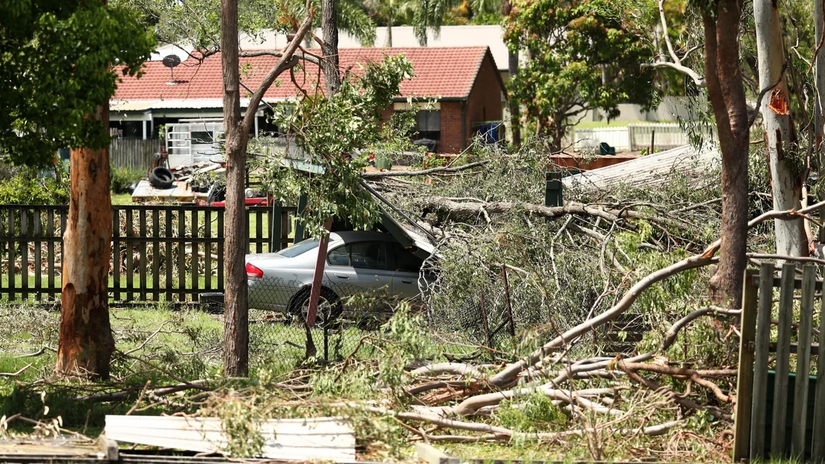 One killed in storms in southeast Australia