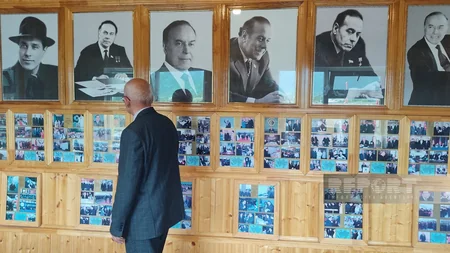 Zaqatala sakini evinin həyətində Heydər Əliyev Muzeyi yaradıb
