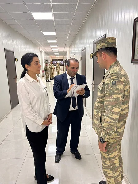 Ombudsman's Office representatives visit military unit