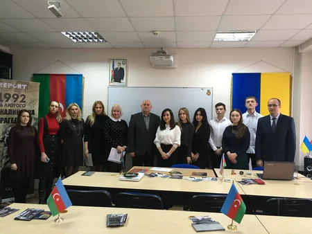 Kiyev Universitetində Xocalı faciəsinə həsr olunmuş tədbir keçirilib