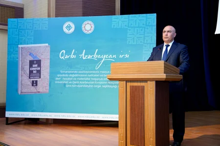 Naxçıvanda “Qərbi Azərbaycan irsi” kitabının birinci cildinin yekun təqdimatı keçirilib