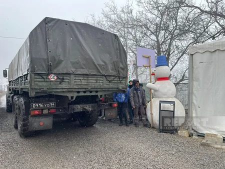 Сегодня по дороге Ханкенди-Лачын беспрепятственно проехали 64 автомобиля РМК