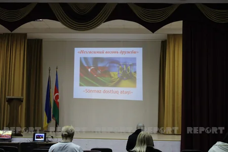 Azərbaycanın dövlət mükafatları ukraynalı müəllimlərə təqdim olunub