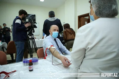 Azərbaycan neftçiləri qanvermə aksiyasına qoşuldular