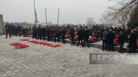 В северо-западных районах Азербайджана почтили память шехидов 20 Января