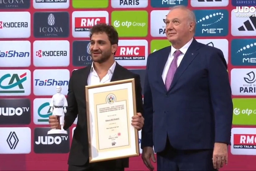 Hidayət Heydərov 2024-cü ilin ən yaxşı cüdoçusu seçilib