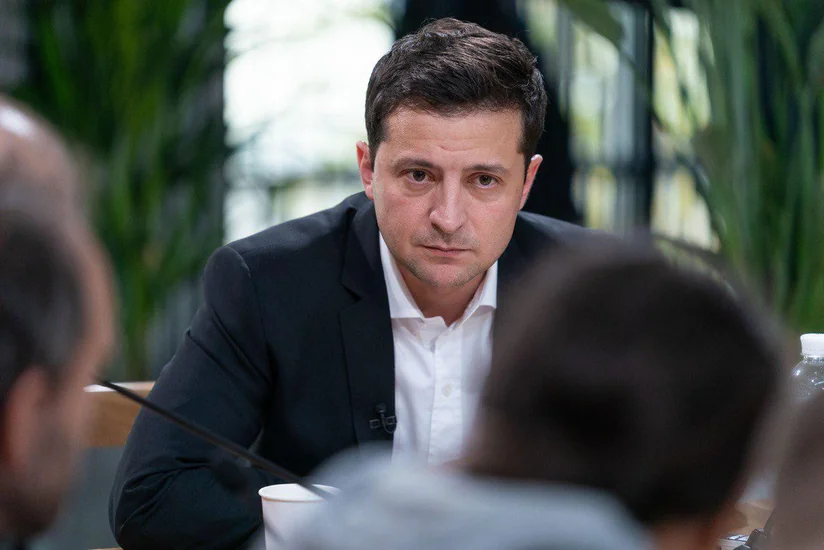 Zelenski Qərbi tənqid edib: “Yoxsa Rusiya tanklarını gözləyirsiniz?”