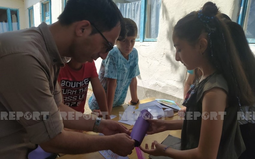 Cəlilabadda Yay məktəbi davam edir - VİDEO