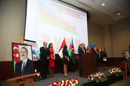 Azerbaijan's Independence Day celebrated in Peru 