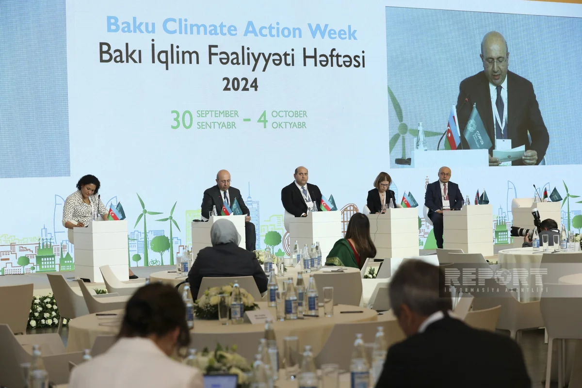Baku hosts session on urbanization and water security