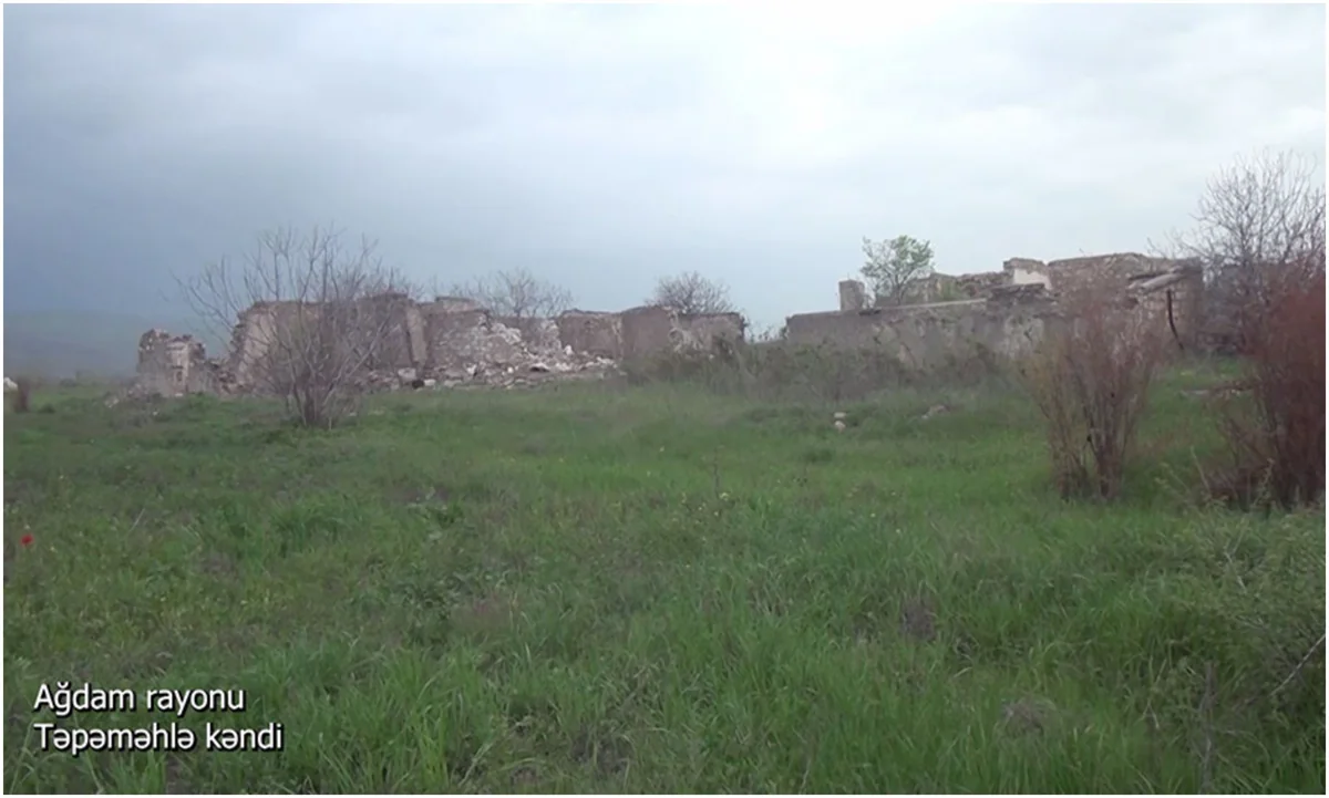 Ağdamın Təpəməhlə kəndi - VİDEO