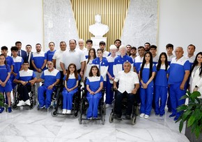 Azərbaycanı Avropa Gənclər Paralimpiya Oyunlarında təmsil edəcək idmançılarla görüş keçirilib