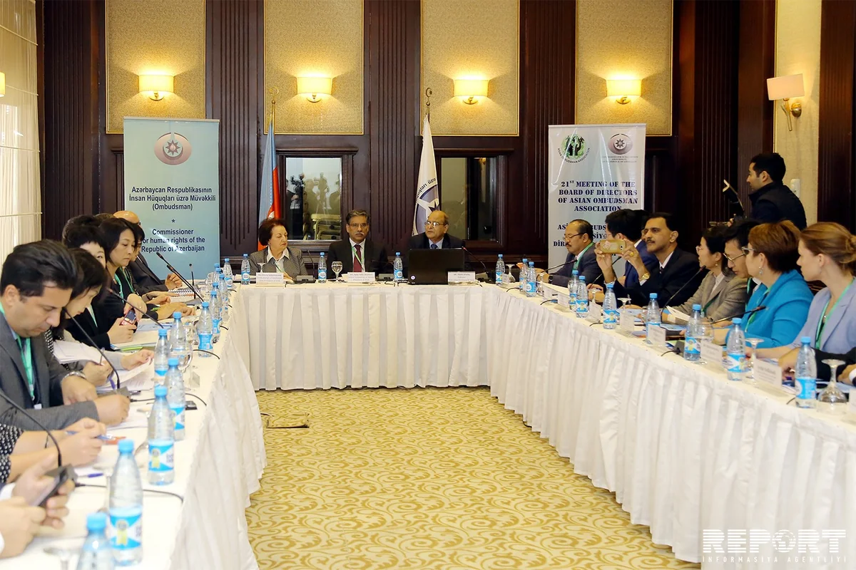 Baku hosts 21st meeting of Board of Directors of the Asian Ombudsmen Association
