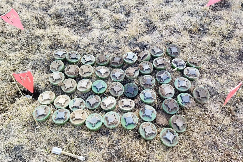 Son iki gündə Kəlbəcər və Daşkəsəndə 153 mina aşkarlanıb