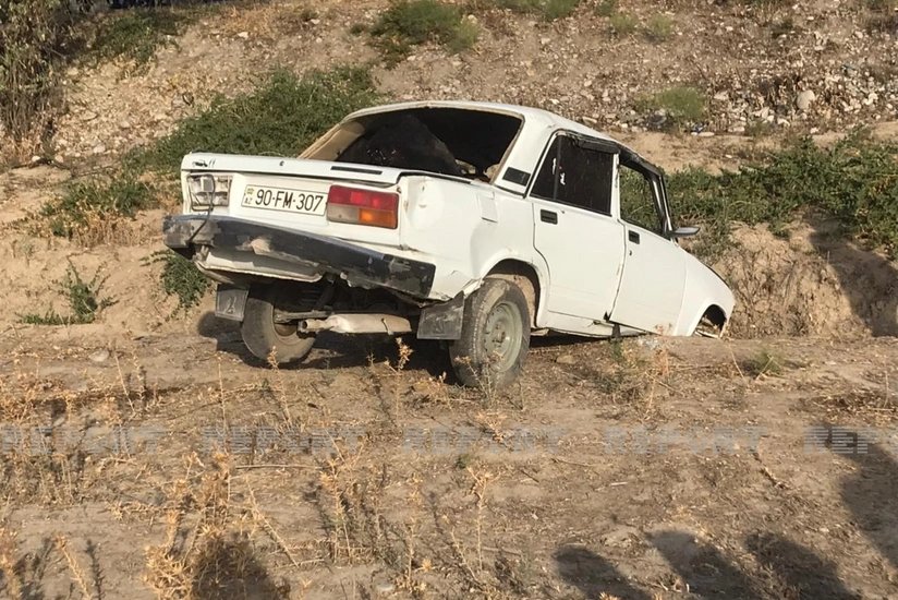 Kürdəmirdə yol qəzasında 2 qardaş xəsarət alıb