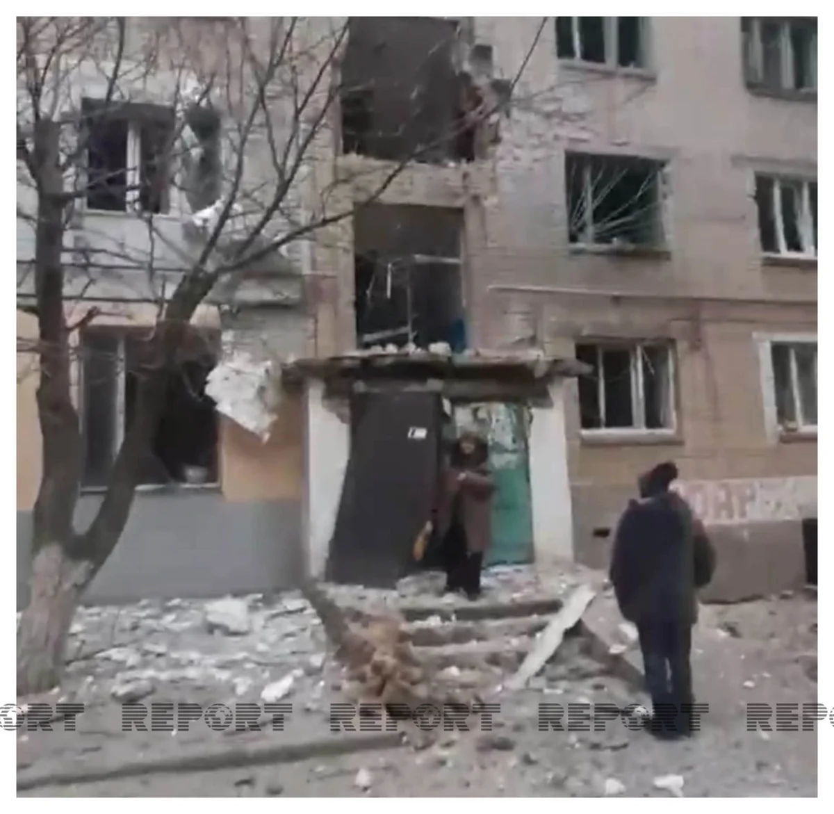 Ukraynanın şəhərində azərbaycanlıların sıx yaşadığı məhəllə Qrad atəşinə tutulub