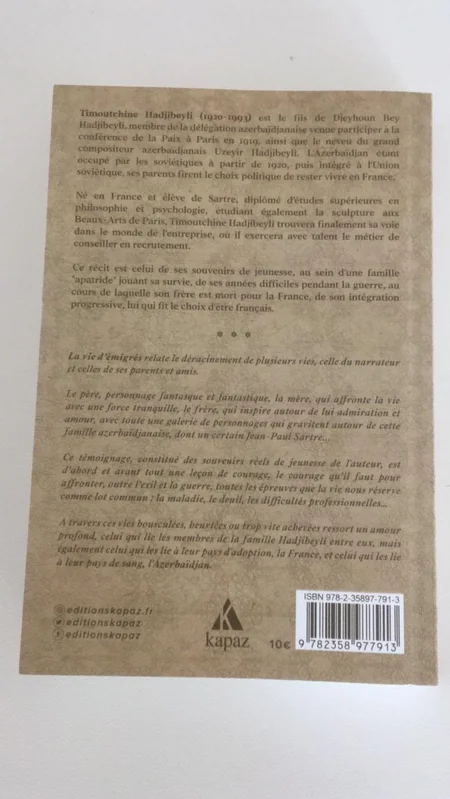 “Mühacirlərin həyatı”kitabı nəşr olunub