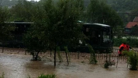 ​Rumıniyada leysan yağışları daşqınlarla nəticələnib