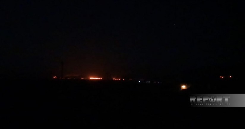 Azerbaijan deploys helicopter to combat forest fire in Aghdara